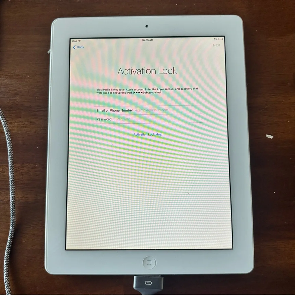 Apple iPad 2nd Generation  Model A1395 PARTS ONLY